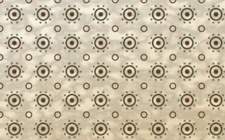 Cotswold Stone Batik Blooms — light brown, green and beige batik background