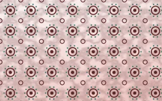 Damascus Rose Batik Blooms — light red, teal and white batik background