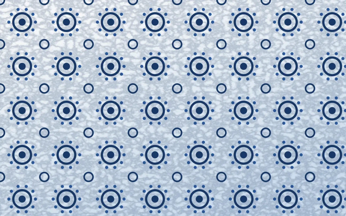 Delft Blue Batik Blooms — light blue and white batik background