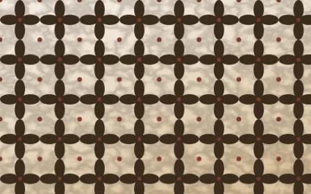Desert Oud Batik Kawung — light brown and beige batik background