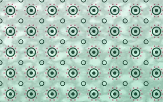 Hanbok Mint Batik Blooms — light green, pink and white batik background