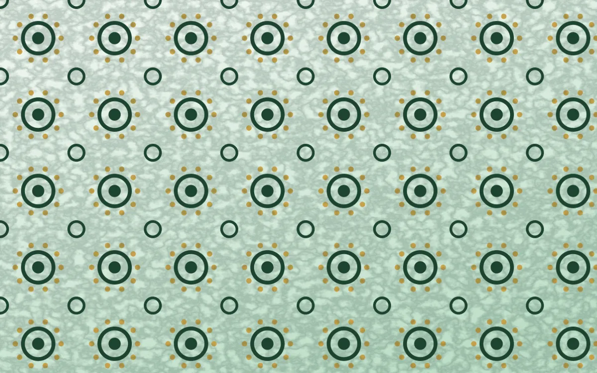 Jade Dynasty Batik Blooms — light green, gold and white batik background