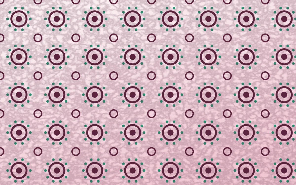 Lotus Siam Batik Blooms — light pink, teal and white batik background