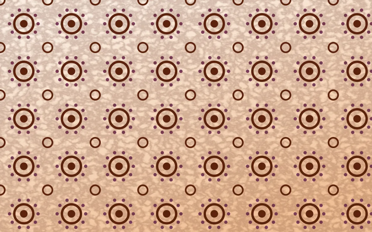 Momiji Maple Batik Blooms — light brown, pink and beige batik background