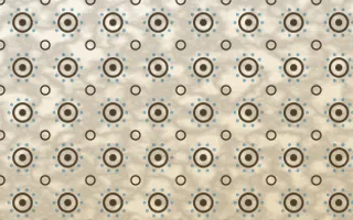 Pampas Cream Batik Blooms — light brown, blue and beige batik background
