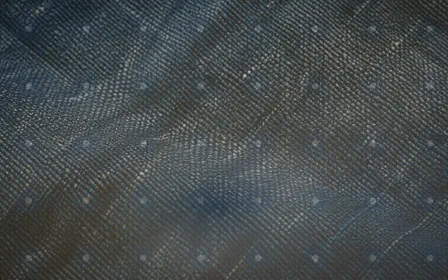 Batik Overcast — light blue, gold and white batik background