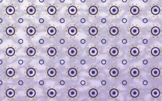 Provence Batik Blooms — light purple, gold and white batik background