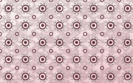 Sakura Paper Batik Blooms — light red, green and white batik background