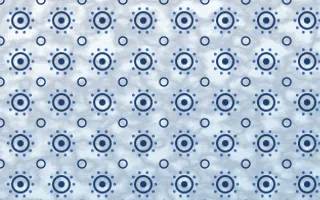 Santorini Batik Blooms — light blue and white batik background