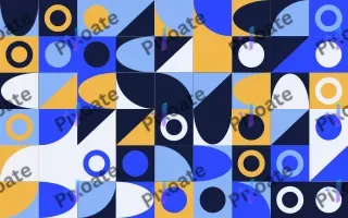 Cobalt Pop Fine Grid II — light blue, gold and white bauhaus background, variation II