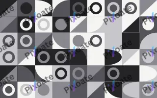 Mono Editorial Fine Grid III — light grey and white bauhaus background, variation III