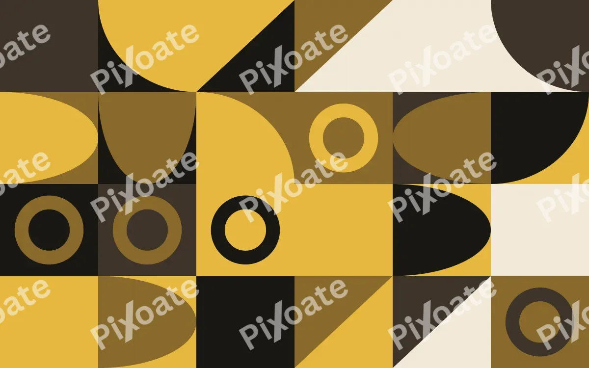 Noir Gilt — dark gold, brown and beige bauhaus background