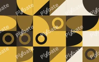 Noir Gilt — dark gold, brown and beige bauhaus background