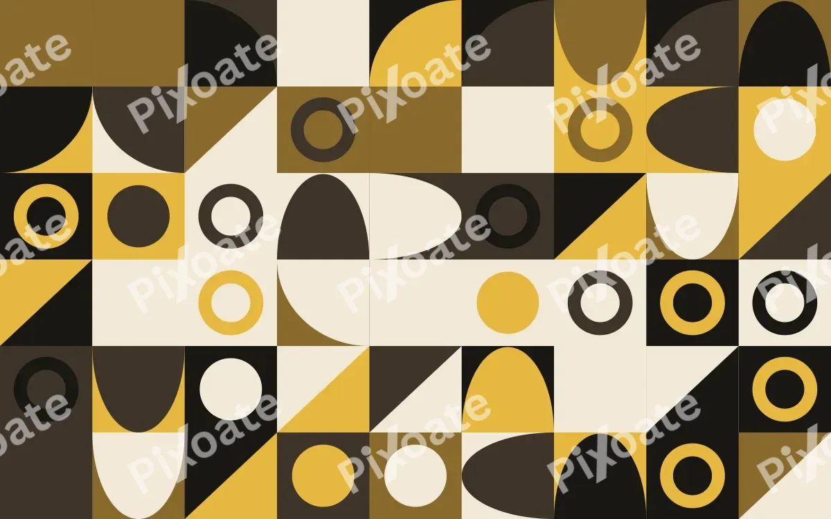 Noir Gilt Fine Grid — dark gold, brown and beige bauhaus background