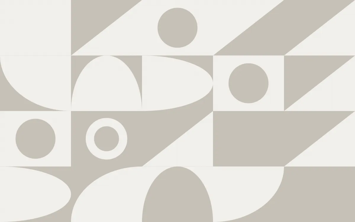 Stone Modern Tonal Print — light white and beige bauhaus background