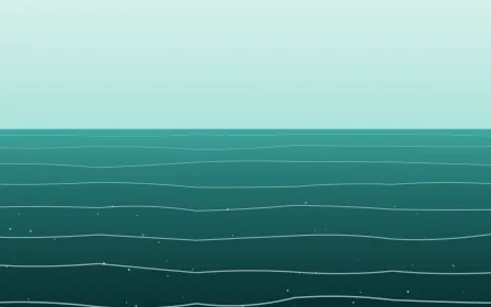 Aqua Swell — light teal beach background