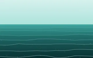 Aqua Swell III — light teal beach background, variation III