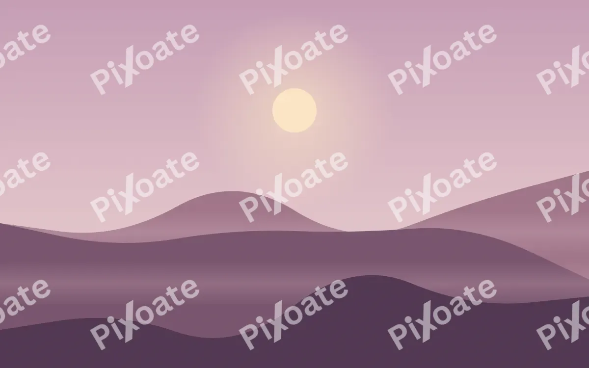 Dusk Dunes — colourful pink beach background