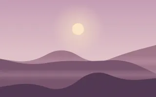 Dusk Dunes — colourful pink beach background