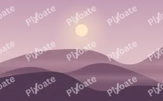 Dusk Dunes II — colourful pink beach background, variation II