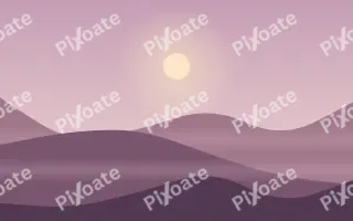 Dusk Dunes III — colourful pink beach background, variation III