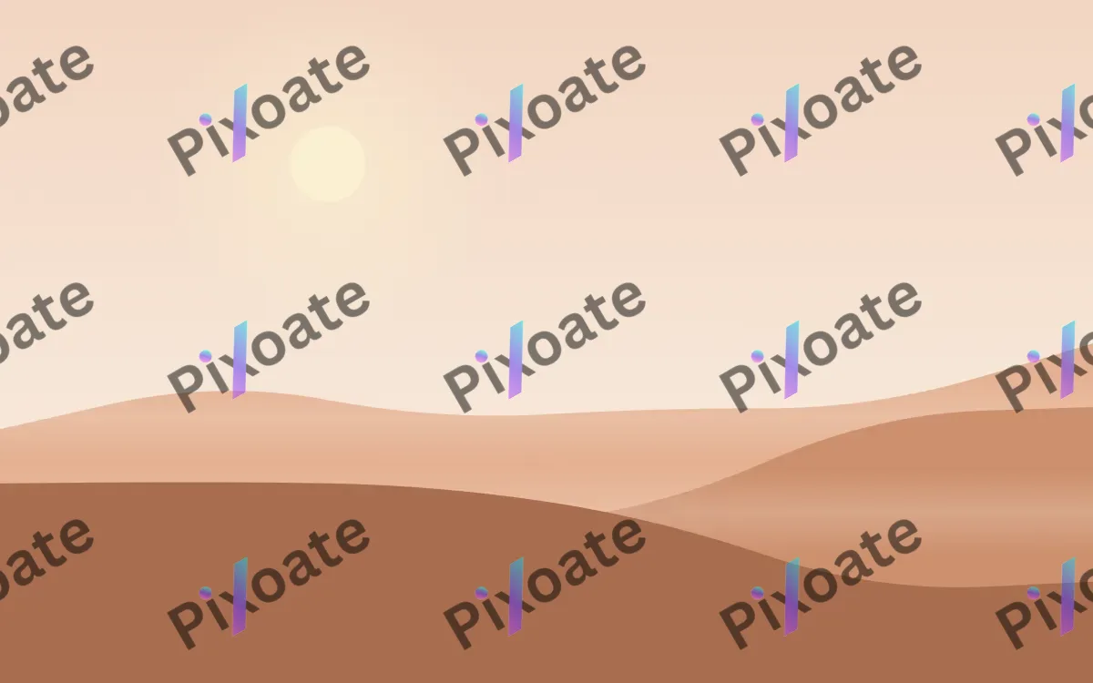 Rose Gold Dunes — light orange and beige beach background