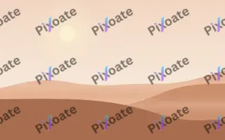 Rose Gold Dunes — light orange and beige beach background