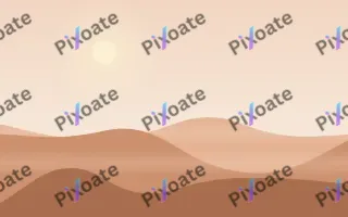 Rose Gold Dunes III — light orange and beige beach background, variation III