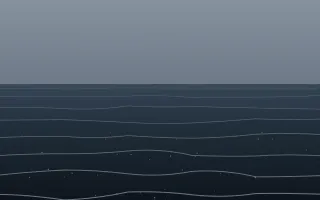 Storm Surf — dark blue beach background