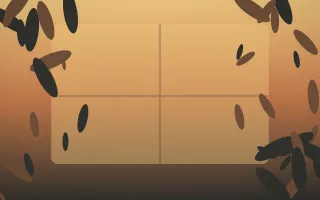 Autumn Glow Biophilic III — colourful orange, brown and grey biophilic background, variation III