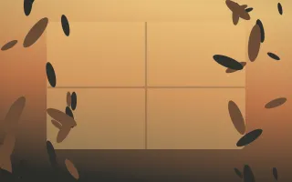 Autumn Glow Biophilic IV — colourful orange, brown and grey biophilic background, variation IV
