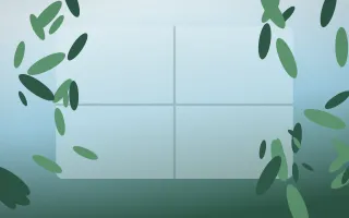 Clear Day Biophilic VI — light blue and green biophilic background, variation VI