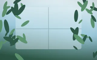 Clear Day Biophilic VIII — light blue and green biophilic background, variation VIII
