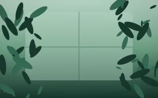 Emerald Mist Biophilic XI — dark green biophilic background, variation XI