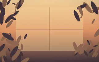 Golden Hour Biophilic XI — colourful orange and pink biophilic background, variation XI