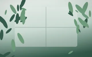 Spring Rain Biophilic II — light white and green biophilic background, variation II