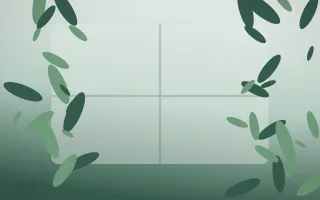 Spring Rain Biophilic IV — light white and green biophilic background, variation IV