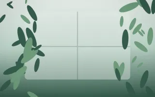 Spring Rain Biophilic VII — light white and green biophilic background, variation VII