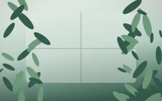 Spring Rain Biophilic X — light white and green biophilic background, variation X