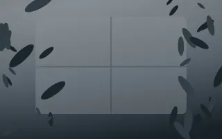 Storm Light Biophilic II — dark grey and blue biophilic background, variation II