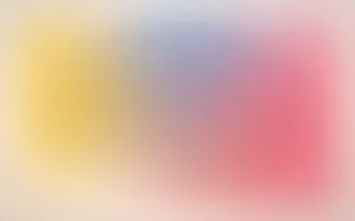 Dopamine Wave — light red, blue and gold color blend background