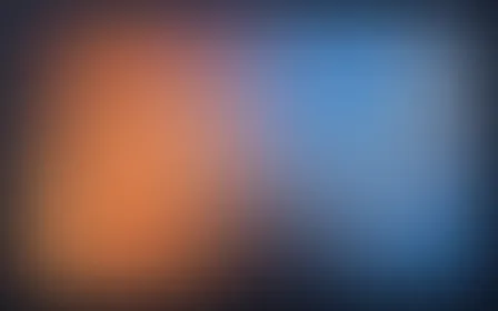 Fire & Ice — dark orange and blue color blend background