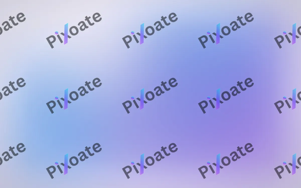 Iris Glow — light blue and purple color blend background