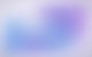 Iris Glow II — light blue and purple color blend background, variation II