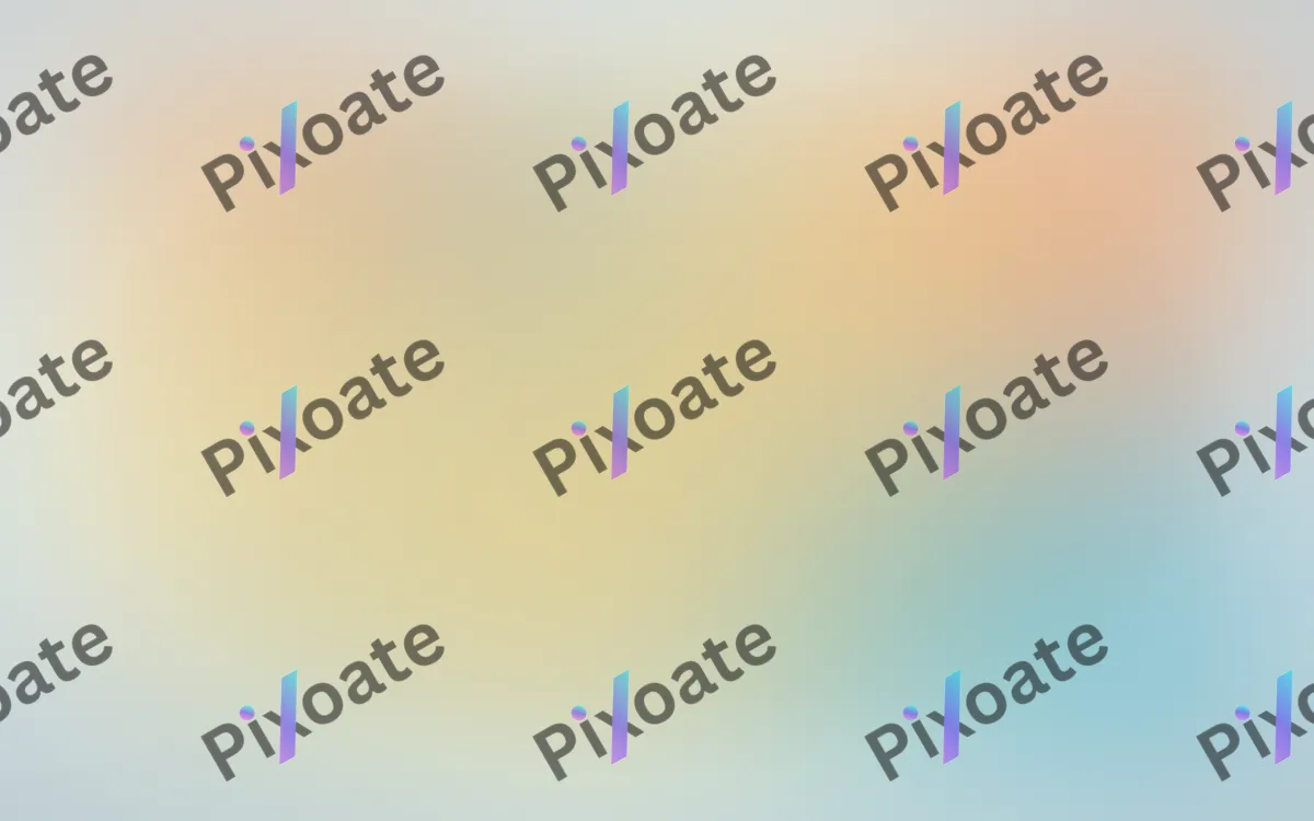 Ocean Sunrise — light teal, orange and yellow color blend background