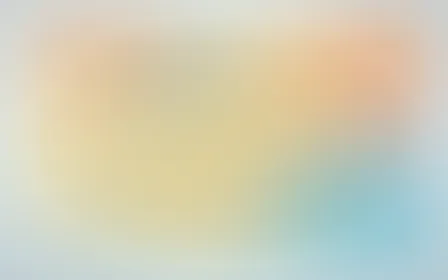 Ocean Sunrise — light teal, orange and yellow color blend background