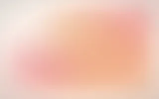 Peaches & Cream III — light orange and red color blend background, variation III