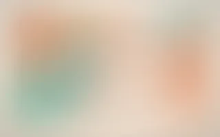 Sunset Lagoon — light orange and teal color blend background