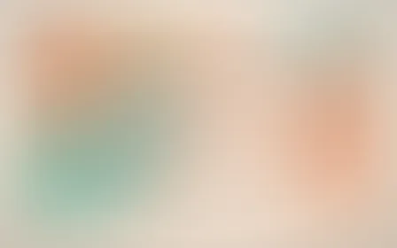 Sunset Lagoon — light orange and teal color blend background