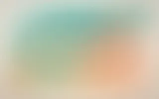 Sunset Lagoon II — light orange and teal color blend background, variation II